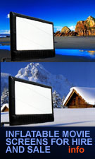 giant screen, inflatable film screens for sale